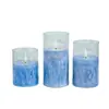 Venda Quente Luz de Vela Flor de Gelo Vela Digital LED Guia de Vela Atmosfera Aniversário Casamento Celebração Script Killing Amazon Transfronteiriço