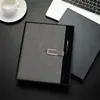 Caixa de Presente para Caderno de Negócios Conjunto de Pen Drives A5 Caderno B5 Atividade de Volta às Aulas para Estudantes Conjunto de Presente