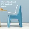 Nuevo Modelo Transfronterizo de Sillas Plegables de Plástico PP para Niños de Jardín de Infancia, Plegables, Simples, Fáciles de Transportar, Sillas con Respaldo para Niños al por Mayor