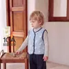 Ropa de bebé Jellybaby 2026 otoño ropa cálida de invierno para niños chaleco con forro polar para niños chaleco para niñas de 5 años