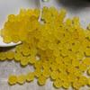 Contas de Topázio abóbora 8mm contas soltas contas redondas DIY acessórios para joias de jade pulseira de jade acessórios para colar atacado