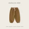 [Dia de Natal] Dudu Home Roupas Infantis Suéteres para Meninos Suéteres Infantis Outono e Inverno Calças para Meninas Macacões de Bebê Tendência