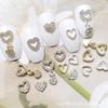 Colgante Amor Explosiones Transfronterizo Aleación Joyería para Uñas Súper Flash Celebrante de Internet Serie Amor Calado Accesorios Decoración de Uñas