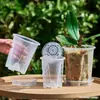 Novo vaso para orquídea Phalaenopsis vaso controle de raiz vaso transparente Qingshan vaso para Oncidium vaso de plástico transparente respirável vaso de flor vaso de orquídea