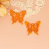 Acessórios para Joias DIY Liga Spray-Pintada Pingentes Grandes Multicor Vazados Borboleta 3D Charms para Bolsa Materiais Artesanais