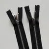 Cremallera Metálica No.5 Dientes de Platino Cola Cerrada Ropa Chaqueta Cuello Chaqueta de Plumas Tapeta Cerrada Cremallera de Dientes de Cobre
