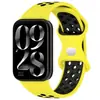 Adecuado para Pulsera Xiaomi Mi Band 8/9/10Pro y Correa de Pulsera de Silicona Transpirable de Doble Color Redmi Watch 4/5/6