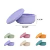 Taza de silicona de grado alimenticio para beber tazón de silicona vajilla para bebé lonchera para estudiante resistente a altas y bajas temperaturas caja bento lonchera de silicona