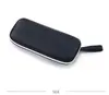Funda para gafas con cremallera eva negra gancho anti-presión funda de cuero para gafas paño para gafas blanco y negro accesorios para gafas destornillador
