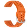 Adecuado para Huami Active2 Correa de Silicona con Agujeros Amazfit Active2 Transpirable 20mm Correa Universal