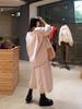Qianhe Otoño e Invierno Nueva Moda Japonesa Tendencia Estilo Camisa Algodón Holgada Cálida Cómoda Chaqueta para Mujer