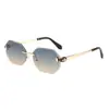 Gafas de Sol Polarizadas sin Marco para Hombres y Mujeres, Protección UV, Ciclismo, Conducir, Gafas de Sol a la Moda