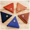 Monedero estilo japonés y coreano, bolsa triangular, mini bolsa para monedas y auriculares, bolsa para hombre y mujer, accesorios colgantes, bolsa de almacenamiento para tarjetas de acceso