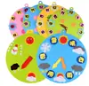 Rincón del Área de Preescolar Material Reloj del Tiempo Meteorológico Reloj del Tiempo Meteorológico No Tejido Materiales Didácticos Herramientas de Educación Temprana para Niños