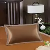 Funda de almohada de seda helada de doble cara para verano, funda de almohada de esterilla fresca de verano, cojín para almohada, funda de almohada fresca, funda de almohada de ratán de hielo, un paquete