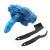 Lavadora de Cadena de Bicicleta Limpiador de Cadena Kilómetro de Montaña Herramienta de Lavado de Cadena de Motocicleta Placa de Presión Limpieza Herramienta de Cadena