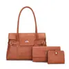 Set de Varias Piezas Transfronterizo para Mujer 2026 Nueva Moda Bolso de Mano Simple Hombro Cruzado Gran Capacidad Bolsa Madre-Hija
