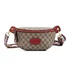 Bolsa de Cintura Transversal da Moda para Mulheres Versátil Nova Estampa de Letras Tendência Bolsa de Peito Toque de Luxo Abastecimento Transfronteiriço Bolsa de Ombro
