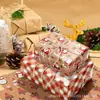WZ080 Calcetines Largos de Navidad Regalo Navideño Papel Decorativo Caja de Regalo para Fiesta Empaque Exterior Decorativo