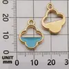 Accesorios para Joyería DIY, Colgantes Pequeños de Aleación Esmaltada, Colgantes de Flor Esmaltada, Colgantes para Marcapáginas, Colgantes para Collares y Pulseras