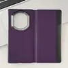 Adecuado para Huawei Matex7 Funda de Cuero Magnética para Dormir, Funda Plegable de Cuero Lisa, Funda Protectora Anticaídas de Negocios a la Moda, Modelo Nuevo para Hombres