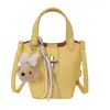 Bolsa Saco da Moda Tendência para Mulheres 2026 Novo Modelo Bolsa de Mão de Alta Qualidade Bolsa Transversal Bolsa Versátil Mãe-Filha com Design de Fecho