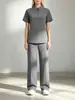 Tiktok Traje Quirúrgico Todo en Uno Antiestático Anti-Adherente Simple Uniforme de Enfermera para Belleza Médica