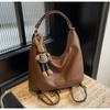 Bolsa Tote Transfronteiriça para Mulheres 2026 Nova Mochila de Viagem de Grande Capacidade Mochila Casual Retrô Plissada Street Fashion