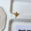 Nuevo Anillo Colgante de Flor de Iris Cruzada con Circonita de Estilo Minimalista Retro de Nicho para Mujer, Anillo Abierto Versátil de Gama Alta para Mujer