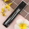 Nuevo Cuchillo para Cejas con Malla Portátil Hoja de Acero Inoxidable Raspador de Cejas de Paja Herramienta de Belleza para Maquillaje Mango Corto Cuchillo para Cejas