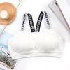Sujetador deportivo de espalda bonita ropa interior deportiva para mujer sin costuras pecho pequeño push up tirante de estudiante top de tubo chaleco de yoga ropa exterior para mujer