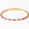 Pulsera Sencilla Europea y Americana Xiyin de Nicho, Cruz Retro, Temperamento Transfronterizo, Moda, Zircón de Amazon, Color de Pulsera de Zircón