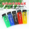 Encendedor Inflable Metálico Cuadrado Pequeño, Encendedor Metálico Mate a Prueba de Viento para Publicidad, Encendedor con Logo Personalizado, Venta al Por Mayor por Fabricante