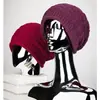 Otoño e Invierno Calle Plisado Montón Edición Larga Elástico Sombrero de Lana Moda Combinable Protección para las Orejas Sombrero para el Frío TEMU Transfronterizo en stock