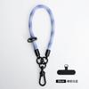 Cordão para Celular Pendurado no Pescoço Transversal 8mm Tira Trançada Corda Curta para Pulso Capa de Celular Cadeia de Cordão Atacado Fábrica