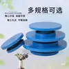 Plataforma Giratória de Ferro Fundido 360 Graus Ferramenta para Bonsai Mesa de Fotografia de Produto Bancada de Embalagem Mesa de Exibição Manual Base de Mesa