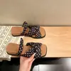 Sandálias Slip-On Bicolores com Laço de Bolinhas para Mulheres 2026 Verão Novo Estilo Feérico Sandálias com Salto Plataforma de Solado Grosso para Combinar com Vestidos