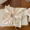 Scrunchie de Tecido com Renda de Bolinhas para Menina Estilo Francês Doce Versátil Fofo Rabo de Cavalo Prendedor de Cabelo Acessório de Cabelo Estilo Ruth