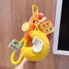 Llavero Colgante de Conejo del Festival de Medio Otoño 2026 Producto Terminado, Adorno de Bolsa de Conejo Lunar de Lana Tejida, Regalo Pequeño