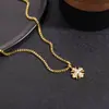 Collar de Cruz Flor de Iris con Diamantes Completos para Hombre, Elegante y de Alta Gama, Cadena Versátil para Suéter para Mujer, Cadena de Clavícula de Moda