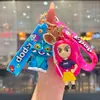 Llavero Colgante Transfronterizo Nuevo Grupo Femenino Cazador Kpop Dibujo Animado Alta Apariencia Estudiante Accesorios para Mochila Escolar Venta al Por Mayor