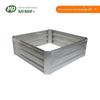 Fábrica galvanizada folha flor jardim amazonas cross-border praça jardinagem ao ar livre jardim plantando cama caixa de plantio