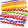 Fabricantes transfronteiriços fornecem 1g 1.5g balão espiral grosso torção parafuso tira brinquedo infantil balão de látex