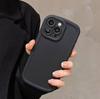 Funda de Polvera de Lujo para Teléfono Móvil para iphone14 Apple 13promax Funda de Polvera de Color Sólido Funda para Teléfono Móvil Resistente a Caídas