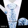 Mancuernillas cuadradas de corbata alta para hombre traje Vestido Negocios Banquete Boda Poliéster Corbata Larga Fábrica de Shengzhou