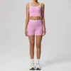 Conjunto de Yoga de Bloques de Color de Venta Caliente Transfronterizo Conjunto de Dos Piezas Traje Deportivo Ajustado para Correr Conjunto de Fitness de Alta Elasticidad de Secado Rápido para Mujer