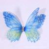 (Precio Completo) Nuevas Alas de Mariposa de Tul Tridimensionales de Doble Capa de 5 cm Accesorios para Pasador de Estilo Antiguo Hechos a Mano para DIY Materiales de Aguja