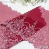 Tanglong Malla Burdeos Estilo Corte Francés Bordado con Patrón Encaje Falda Lolita Ropa Accesorios Hechos a Mano