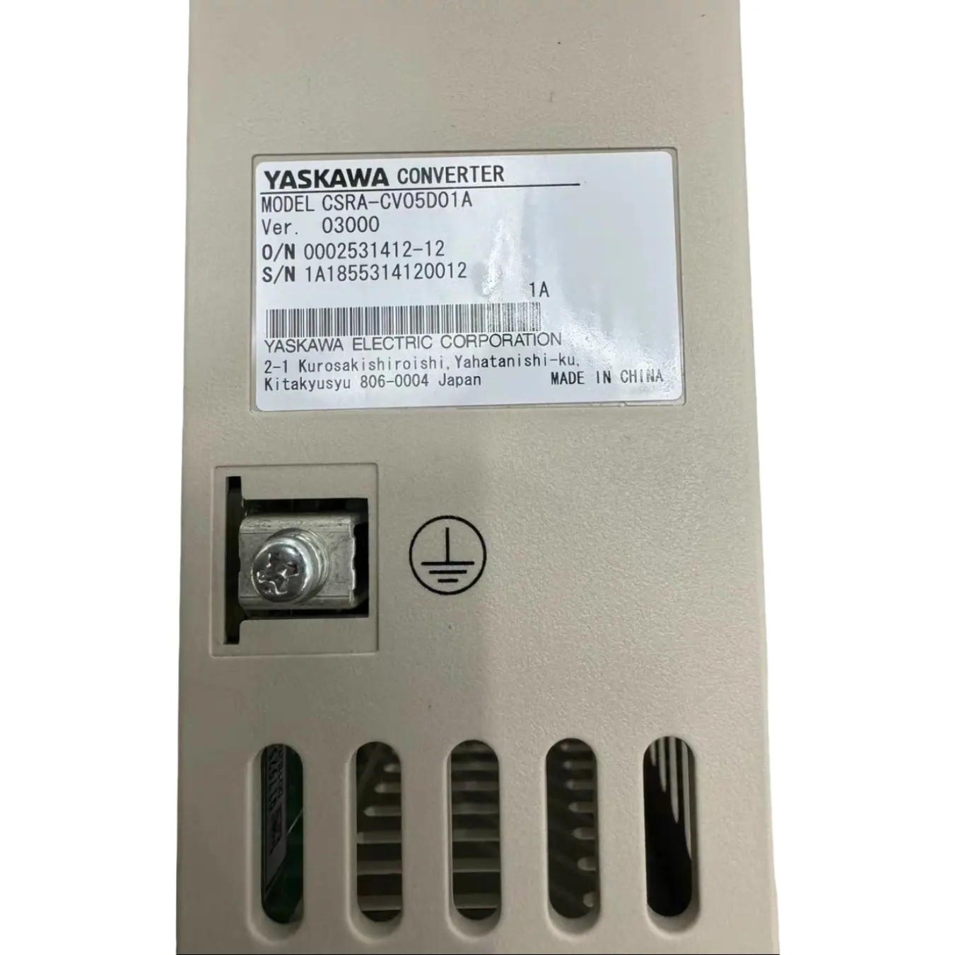 全新安川YRC1000整流单元CSRA-CV05D01A G
