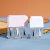 Atacado Transfronteiriço Frasco de Vidro Transparente de Dupla Ponta para Esmalte de Unha 5ml Manicure e Cosméticos para Unhas Sub-frasco com Pincel